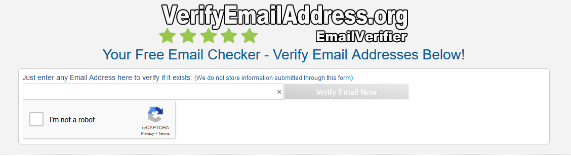 email address by gmail: email verifier