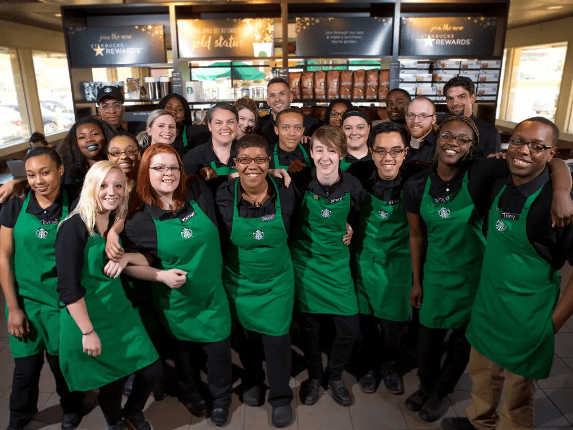 Starbucks employees